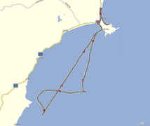 Map of route